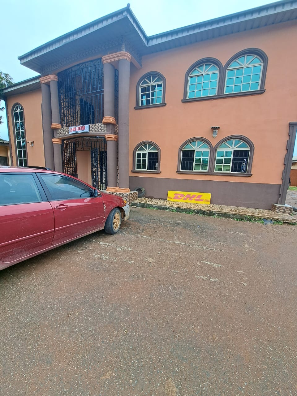 DHL service point at the NASU Secretariat, University of Benin